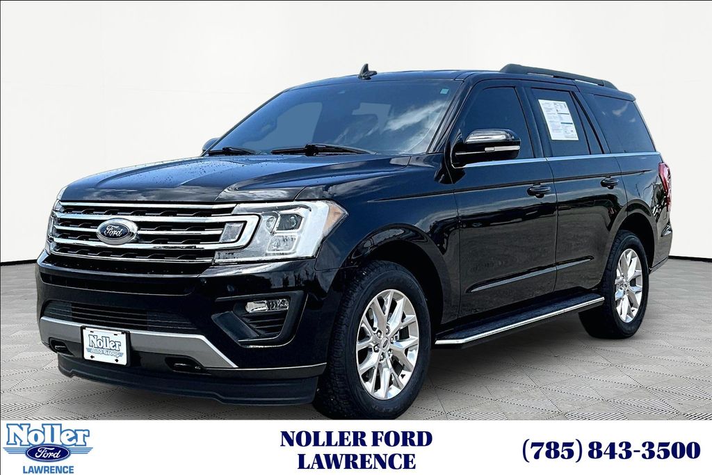 Agate Black Metallic 2020 Ford Expedition XLT 4WD SUV / Crossover Four-Wheel Drive Automatic