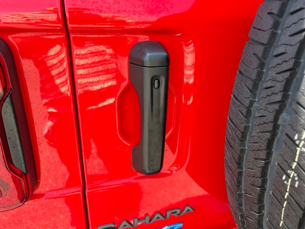 Used 2025 Firecracker Red Clearcoat Jeep Sahara 4xe image 51
