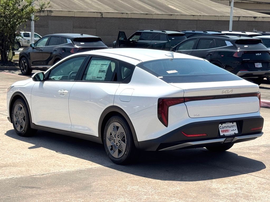 2026 Kia K4 LX White at DeMontrond Automotive Group