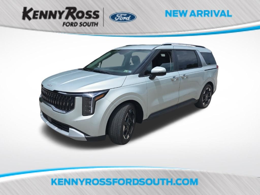 White (Ivory Silver) 2026 Kia Carnival Minivan Front-Wheel Drive 8-Speed Automatic