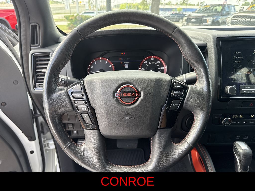 2022 Nissan Frontier PRO-X White at Classic Chevrolet Galveston