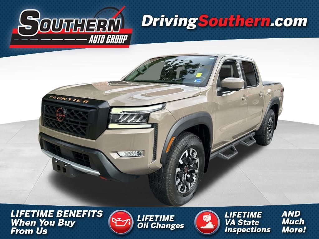 Baja Storm 2023 Nissan Frontier Pickup Truck Four-Wheel Drive 9-Speed Automatic