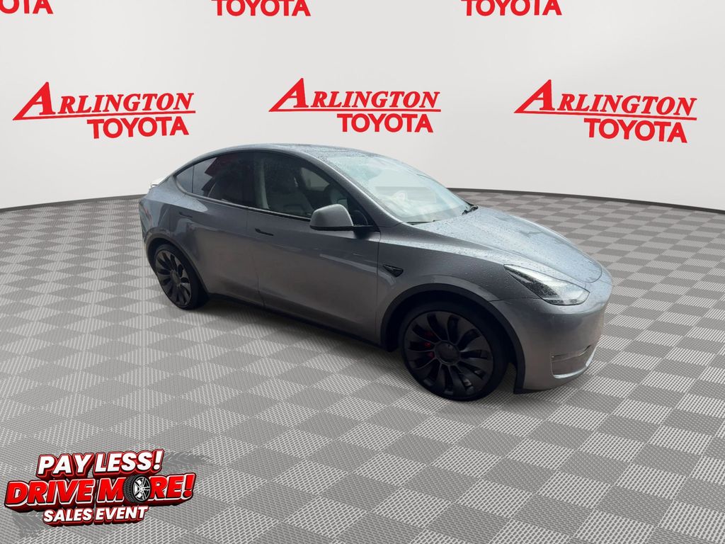 Used 2025 Tesla Model Y Performance with VIN 7SAYGDEF9SA369396 for sale in Jacksonville, FL