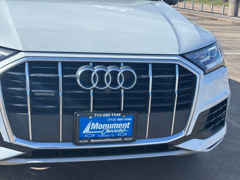2020 Audi Q7 55 Premium Plus White at Westside Lexus
