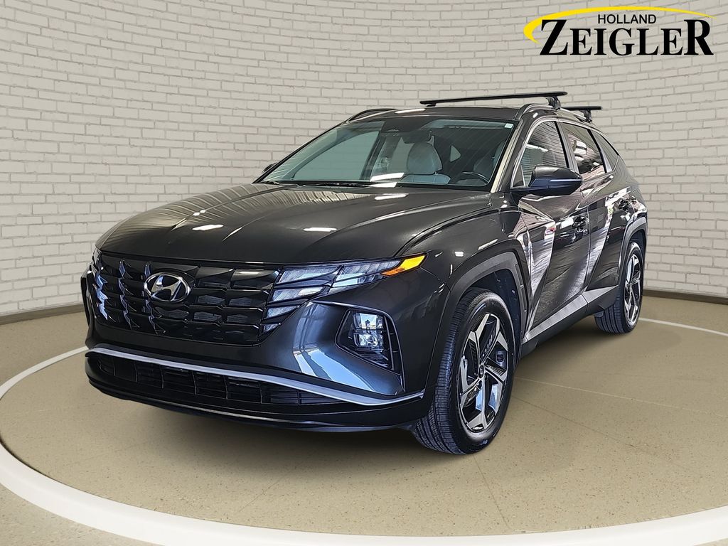 Dark Gray Metallic 2024 Hyundai Tucson SUV / Crossover All-Wheel Drive 8-Speed Automatic