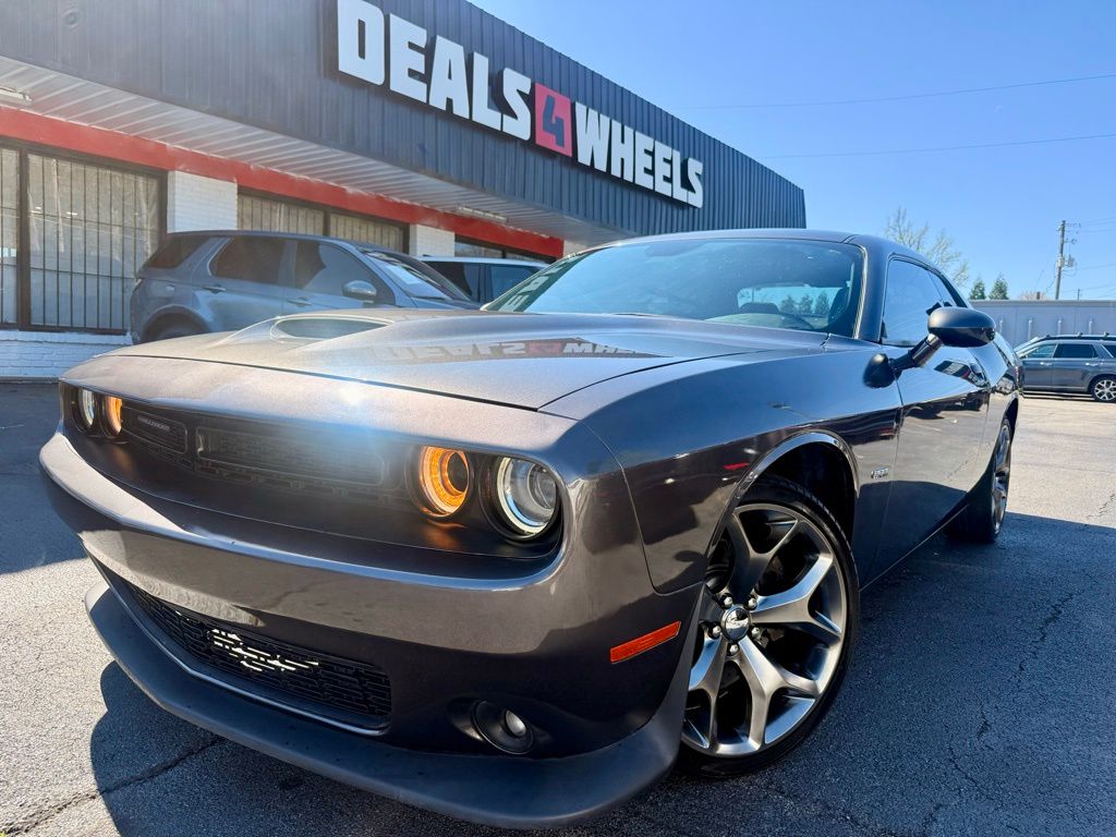 Gray (Granite Crystal Metallic Clearcoat) 2021 Dodge Challenger Coupe Rear-Wheel Drive 8-Speed Automatic