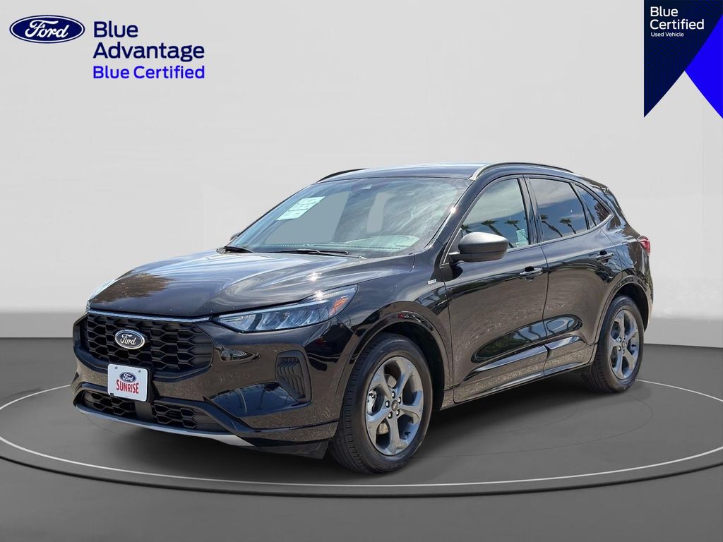 Black Metallic 2024 Ford Escape SUV / Crossover Front-Wheel Drive 8-Speed Automatic