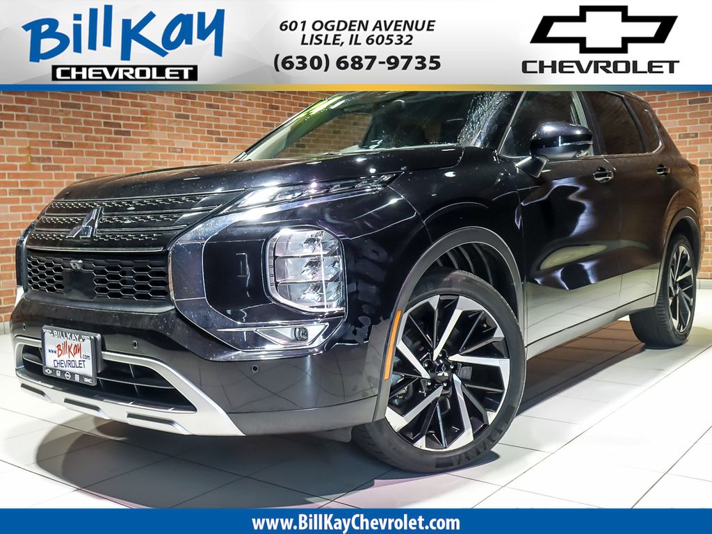Black 2024 Mitsubishi Outlander SUV / Crossover All-Wheel Drive Continuously Variable Transmission