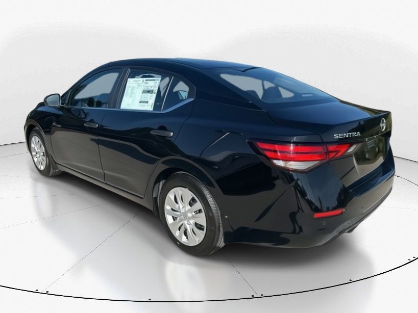 2025 Super Black Nissan Sentra S FWD Sedan