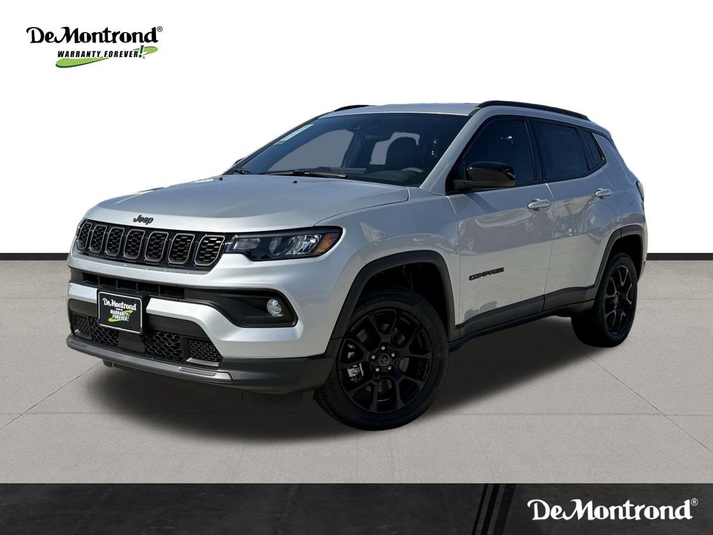 2026 Jeep Compass Latitude Silver at Big Star Chrysler Jeep Dodge Ram 