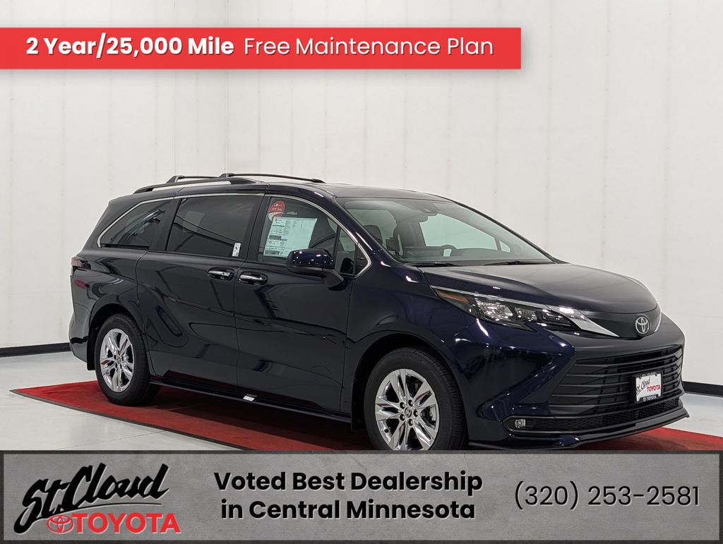 Bluprint 2026 Toyota Sienna XLE 7-Passenger AWD Minivan All-Wheel Drive Continuously Variable Transmission
