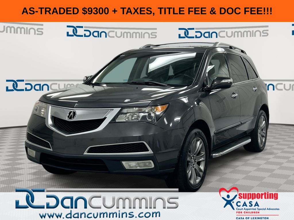 Gray 2011 Acura MDX SUV / Crossover All-Wheel Drive 6-Speed Automatic