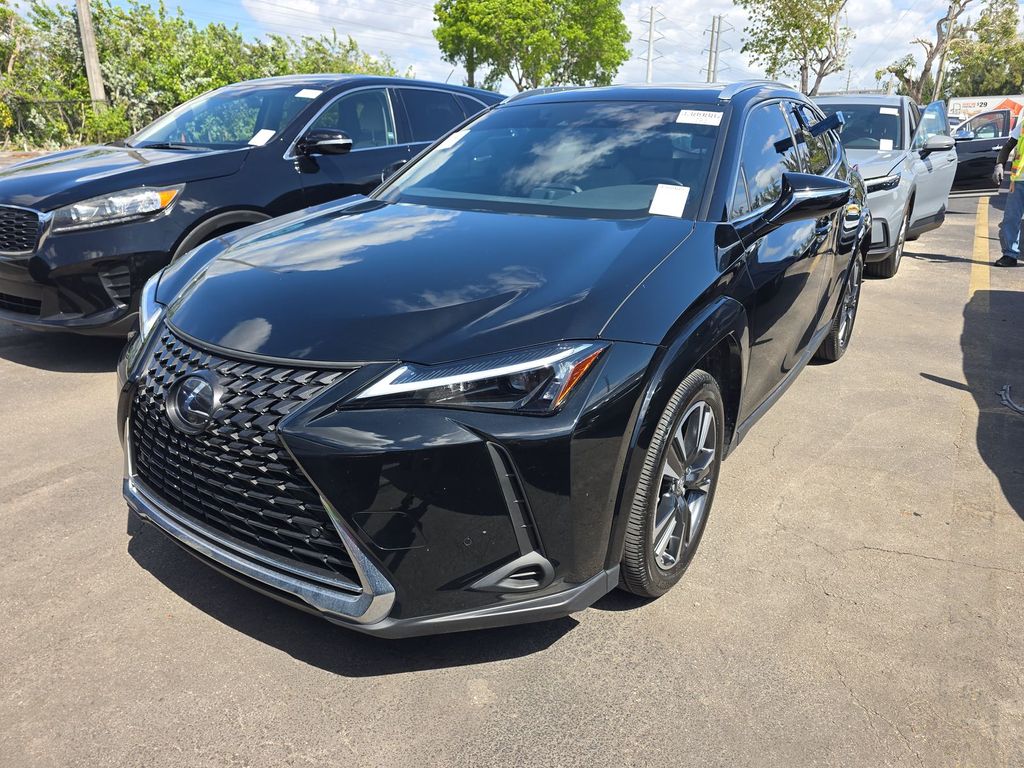 Black (Obsidian) 2024 Lexus UX Hybrid 250h Premium FWD SUV / Crossover Front-Wheel Drive Continuously Variable Transmission