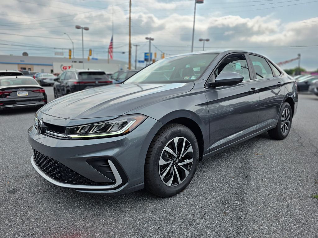 Platinum Gray Metallic 2026 Volkswagen Jetta Sedan Front-Wheel Drive 8-Speed Automatic