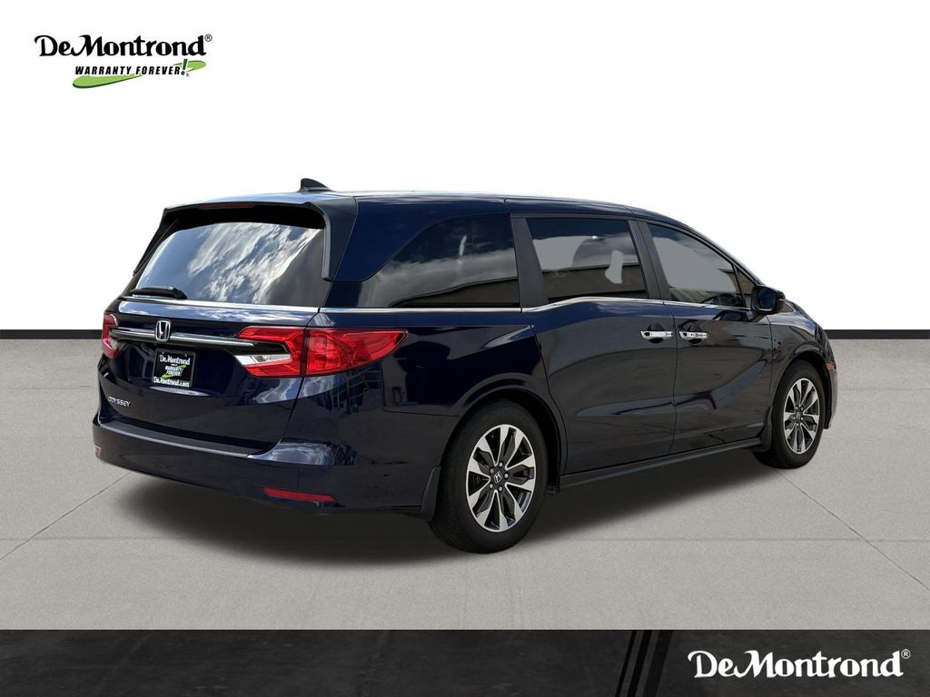 Used 2021 Blue Honda EX-L image 5