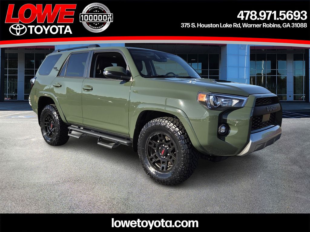Army Green 2022 Toyota 4Runner TRD Off-Road Premium 4WD SUV / Crossover Four-Wheel Drive 5-Speed Automatic