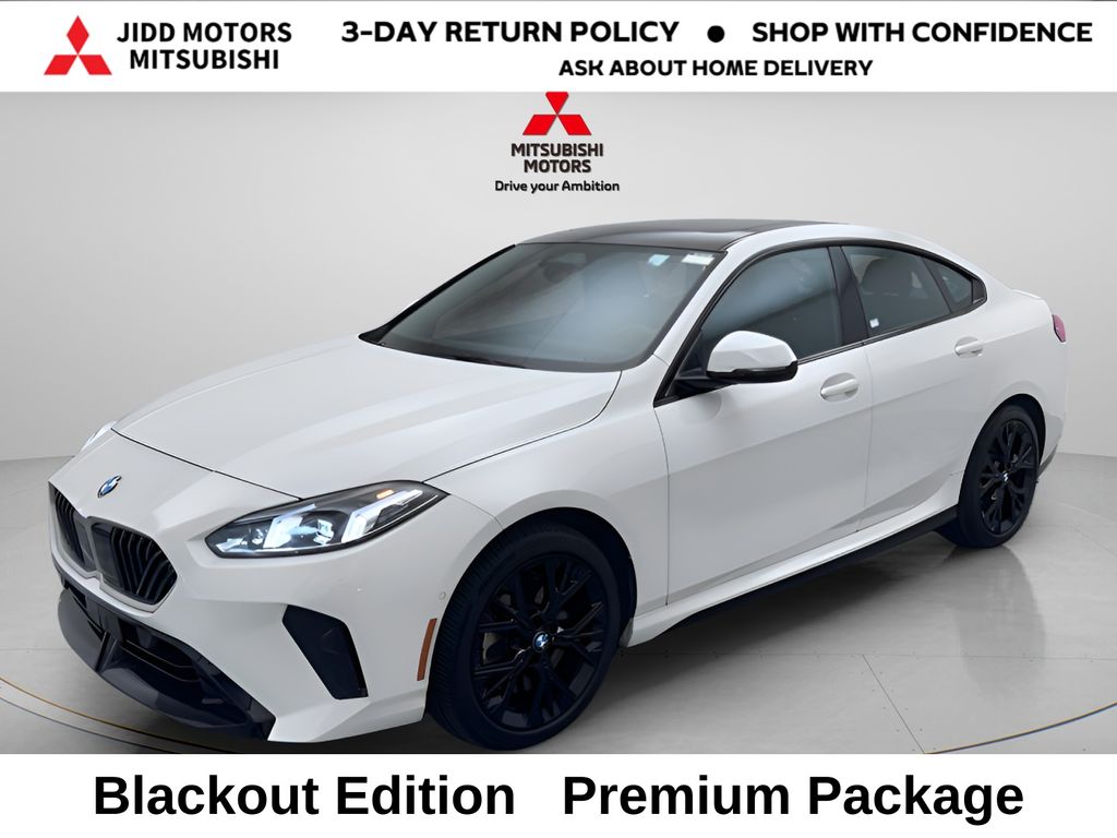 Alpine White 2025 BMW 2 Series Sedan All-Wheel Drive 7-Speed Automatic