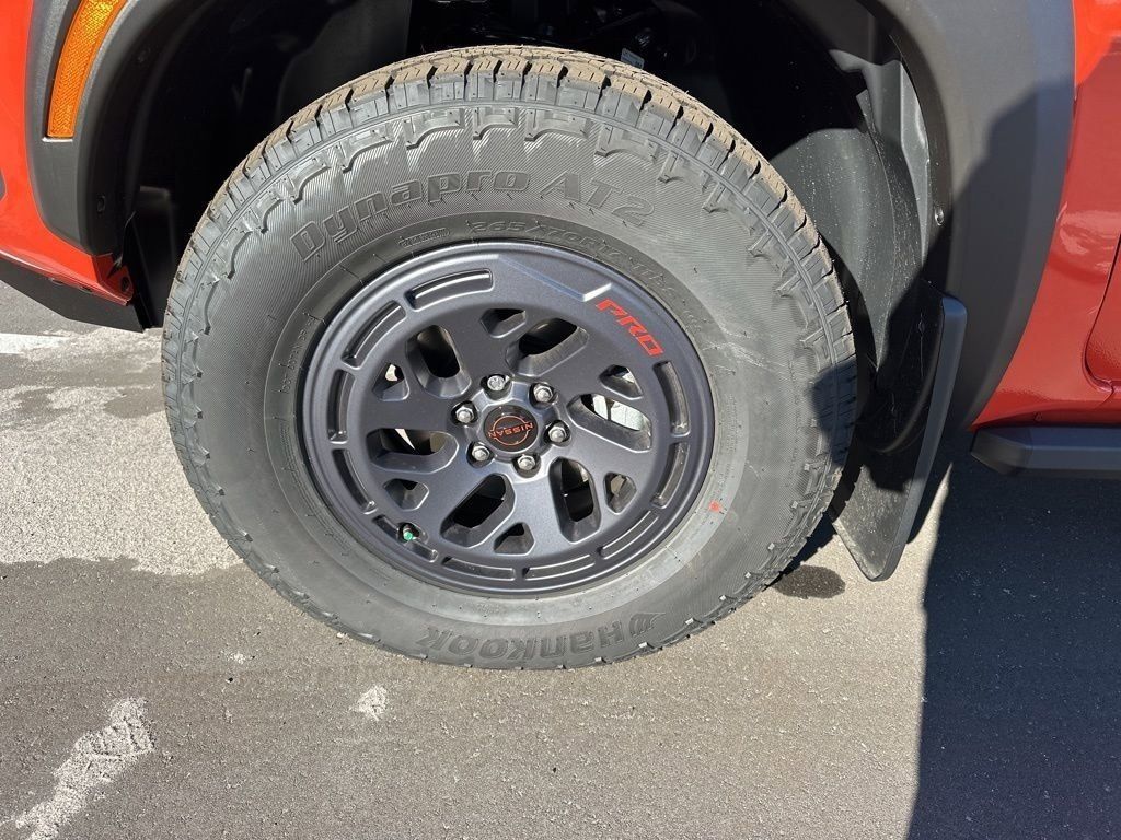 2025 Afterburn Orange Nissan Frontier PRO-4X 4X4 Truck