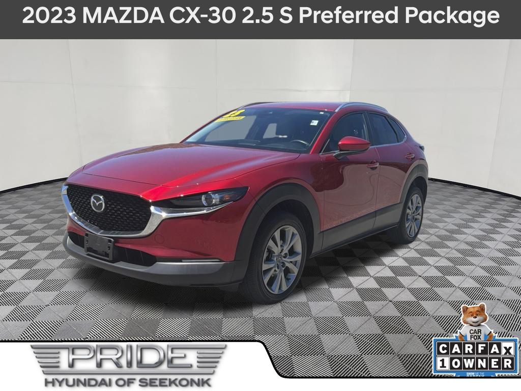 Soul Red Crystal Metallic 2023 Mazda CX-30 2.5 S Preferred AWD SUV / Crossover All-Wheel Drive 6-Speed Automatic