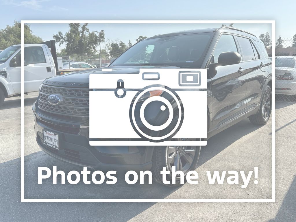 Agate Black Metallic 2021 Ford Explorer XLT RWD SUV / Crossover Rear-Wheel Drive Automatic