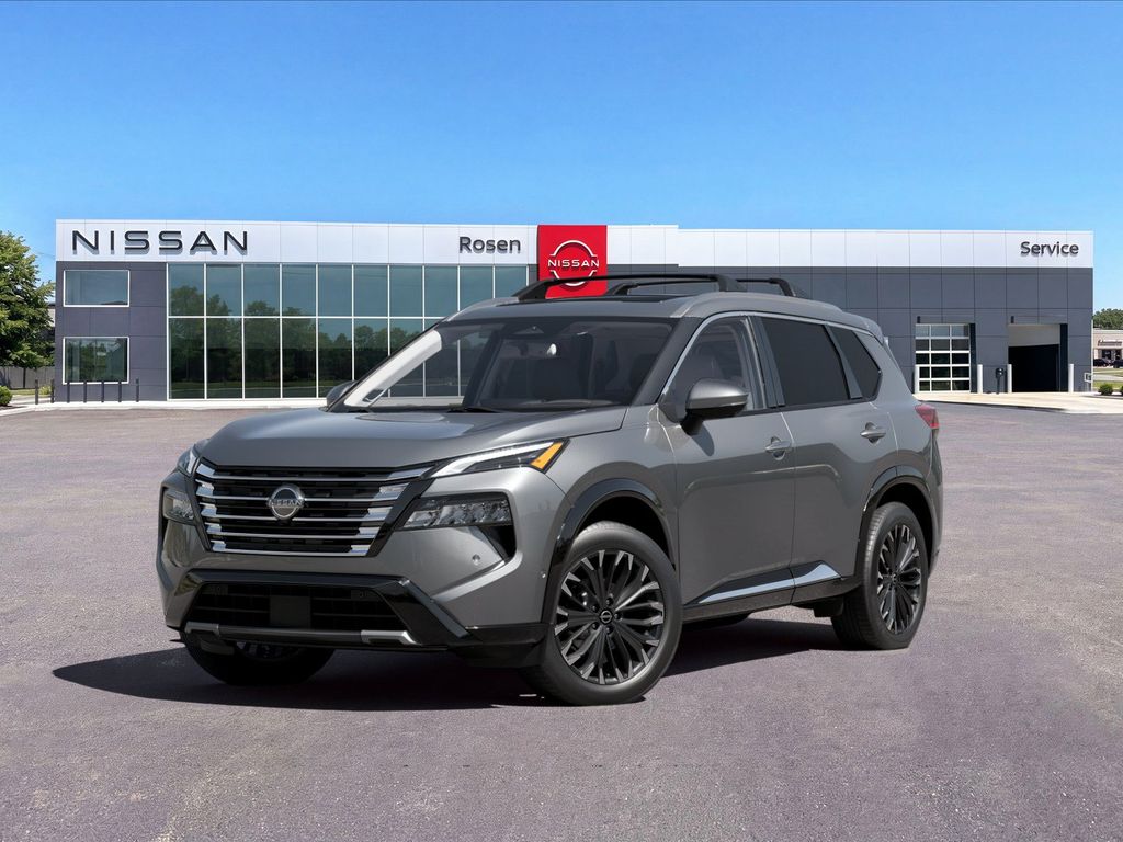 Gray (Gun Metallic) 2026 Nissan Rogue SUV / Crossover All-Wheel Drive Continuously Variable Transmission