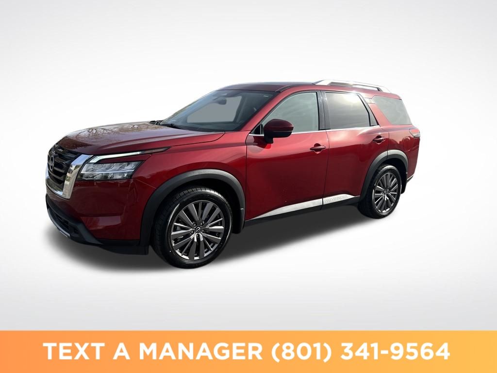 Red (Scarlet Ember Tintcoat) 2023 Nissan Pathfinder SL 4WD SUV / Crossover All-Wheel Drive 9-Speed Automatic