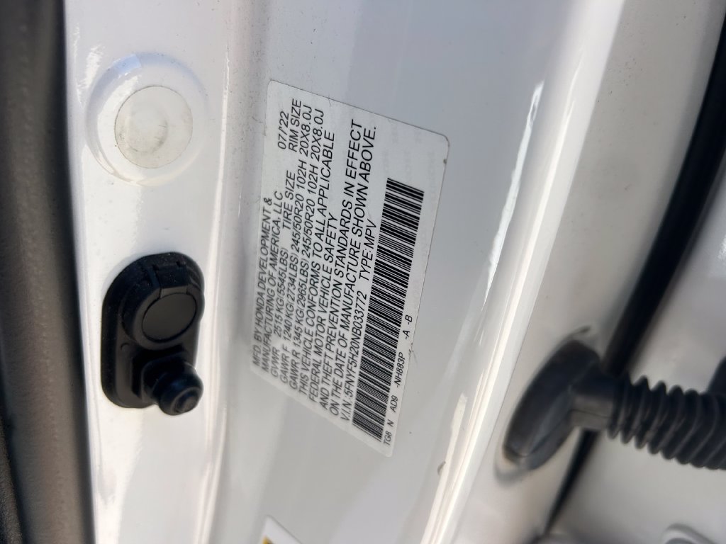 Used 2022 Honda Pilot SUV