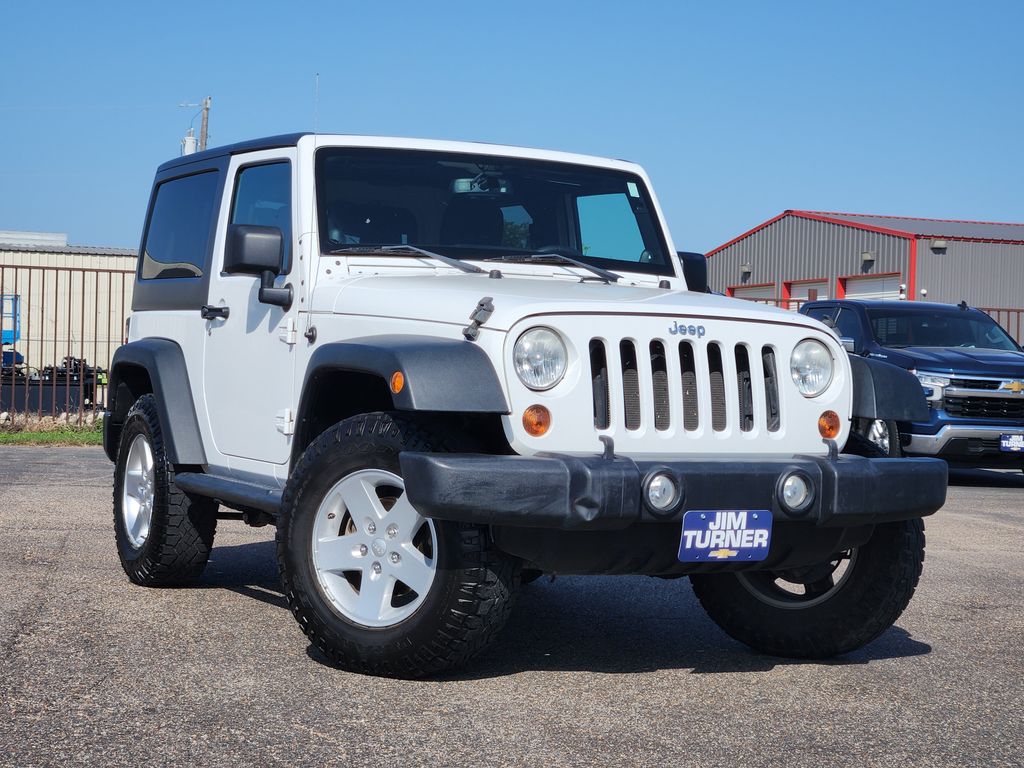 Bright White Clearcoat 2013 Jeep Wrangler SUV / Crossover Four-Wheel Drive 6-Speed Manual