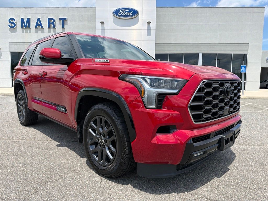 Supersonic Red 2024 Toyota Sequoia SUV / Crossover Four-Wheel Drive Automatic
