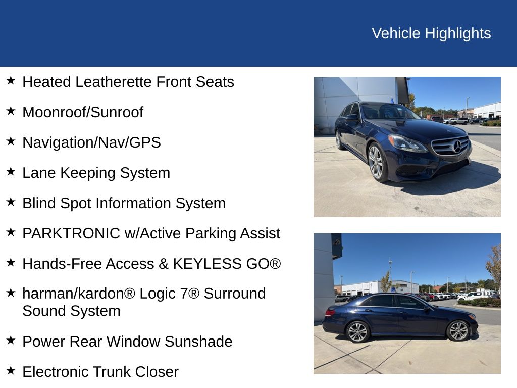 2016 Mercedes-Benz E 350 