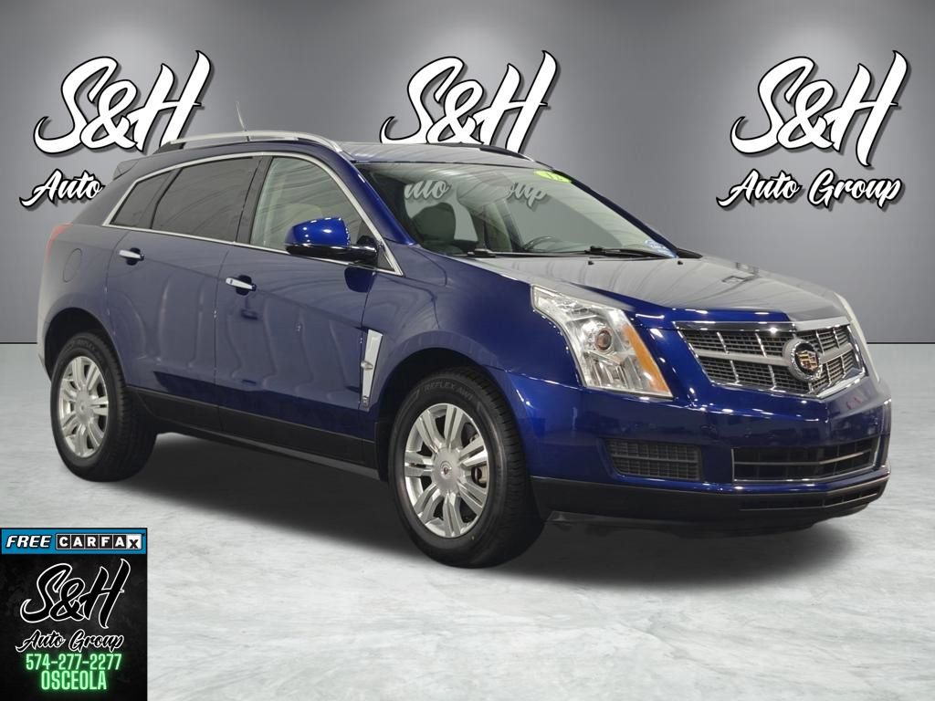 Xenon Blue Metallic 2012 Cadillac SRX SUV / Crossover Front-Wheel Drive 6-Speed Automatic