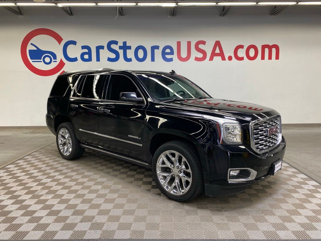 Onyx Black 2020 GMC Yukon Denali 4WD SUV / Crossover Four-Wheel Drive
