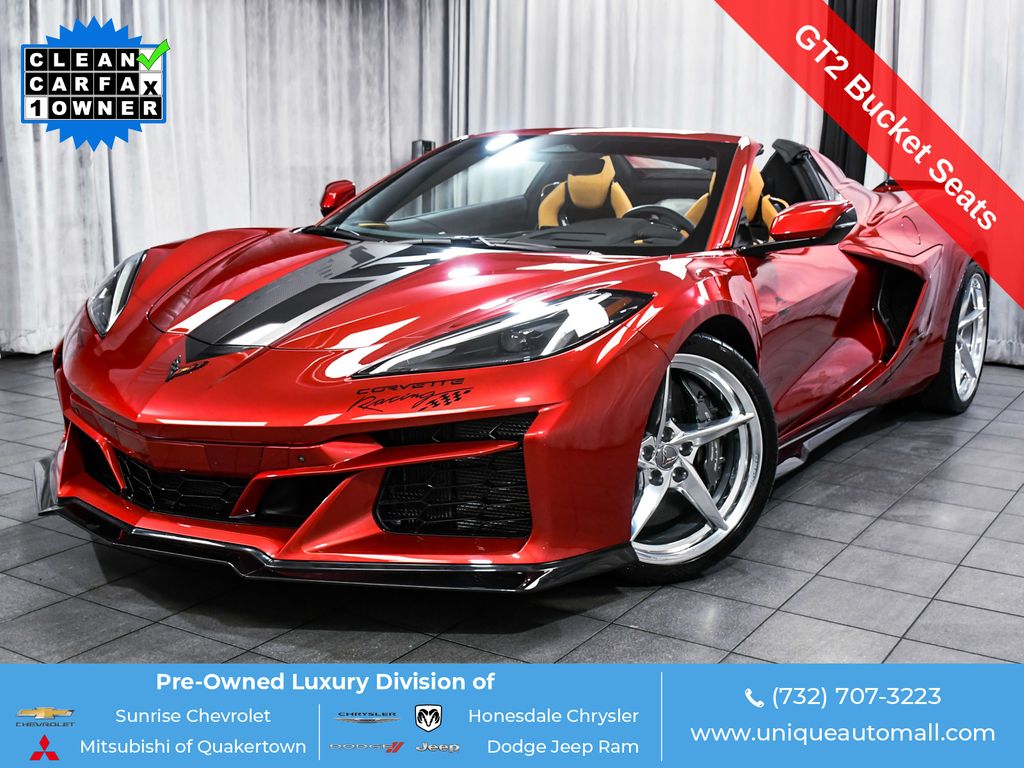 Red Mist Metallic Tintcoat 2025 Chevrolet Corvette E-Ray Convertible All-Wheel Drive 8-Speed Dual Clutch