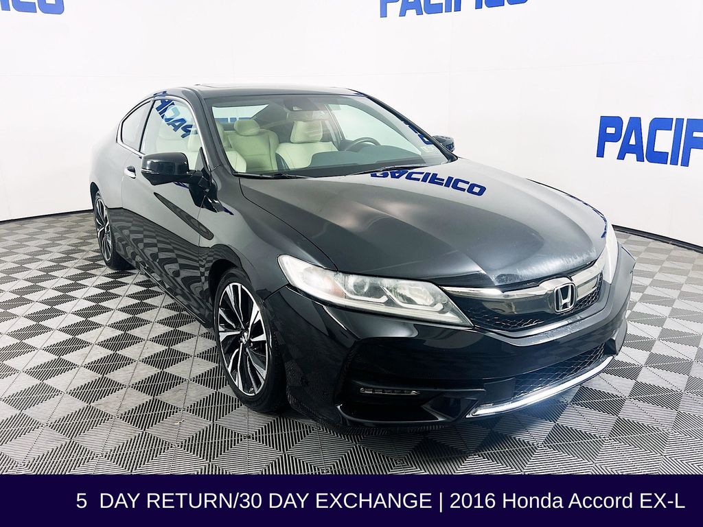 2016 Honda Accord Coupe EX-L with Honda Sensing
