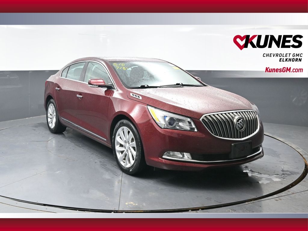 Deep Garnet Metallic 2015 Buick LaCrosse Sedan Front-Wheel Drive 6-Speed Automatic Overdrive