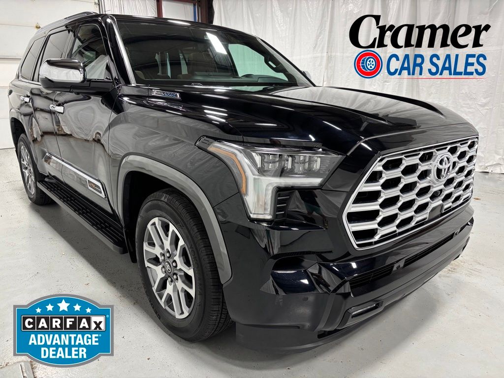 Midnight Black Metallic 2026 Toyota Sequoia SUV / Crossover Four-Wheel Drive Automatic