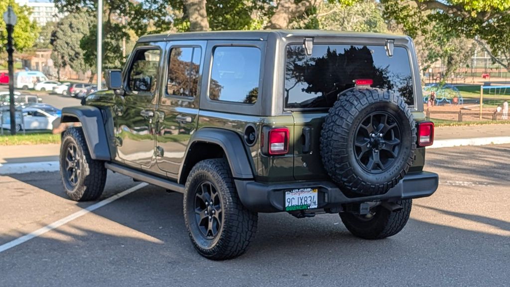 Used 2022 Jeep Wrangler Unlimited Willys 4D Sport Utility