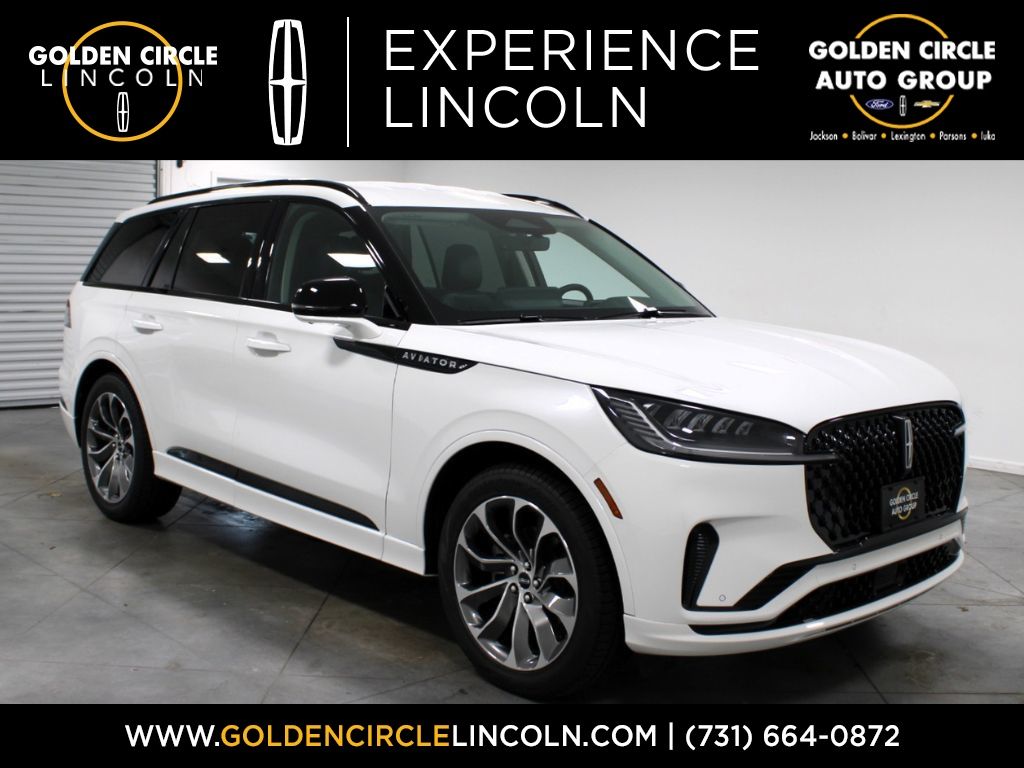 White 2026 Lincoln Aviator SUV / Crossover Rear-Wheel Drive Automatic