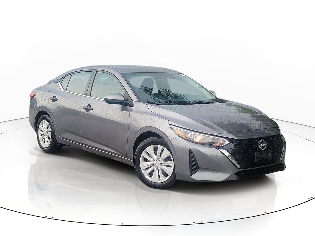 Gray (Gun Metallic) 2024 Nissan Sentra Sedan Front-Wheel Drive Continuously Variable Transmission
