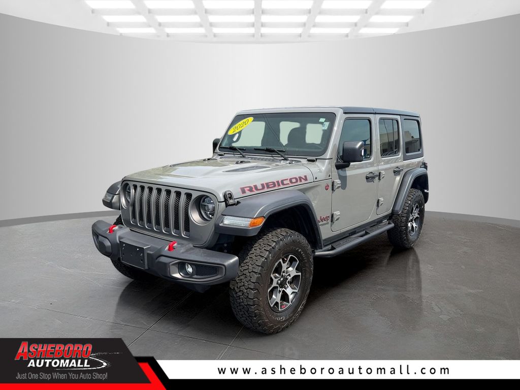 Sting-Gray Clearcoat 2020 Jeep Wrangler Unlimited Rubicon 4WD SUV / Crossover Four-Wheel Drive 6-Speed Manual