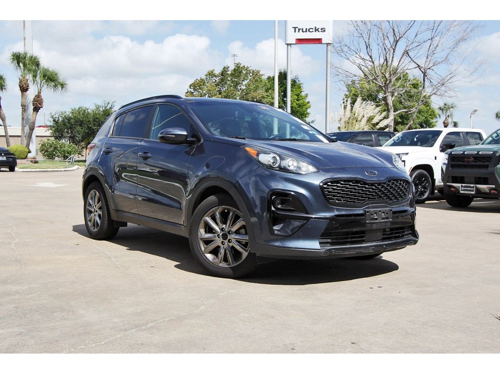 2022 Kia Sportage Nightfall Blue at DeMontrond Auto Country