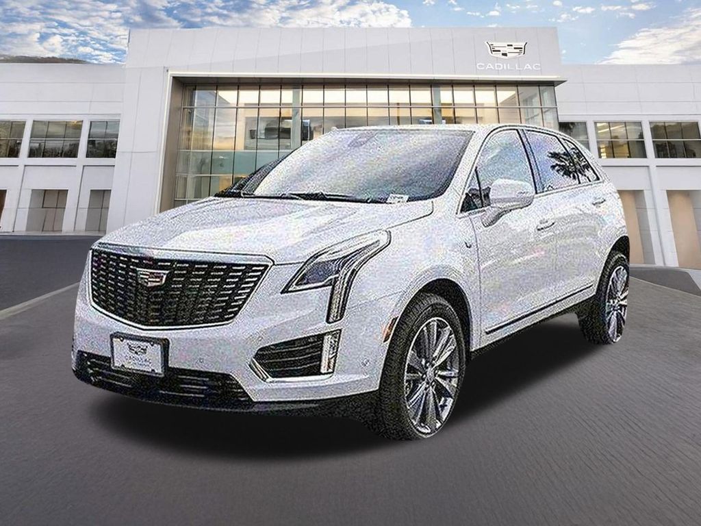 Crystal White Tricoat 2026 Cadillac XT5 Premium Luxury AWD SUV / Crossover Four-Wheel Drive 9-Speed Automatic