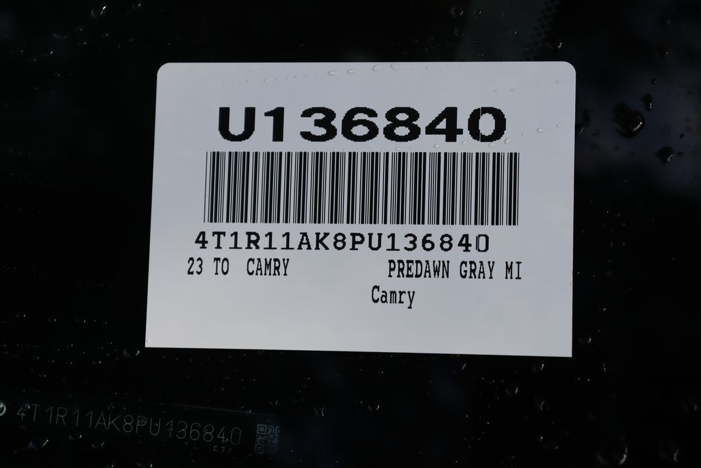 2023 Toyota Camry LE 7