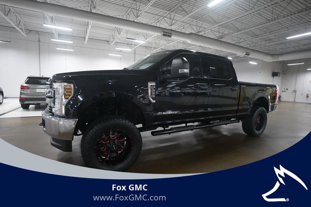 Shadow Black 2018 Ford F-250 Super Duty Pickup Truck Four-Wheel Drive 6-Speed Automatic