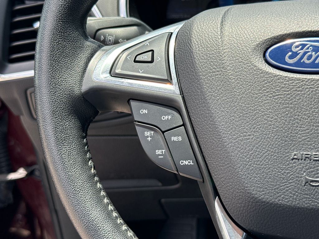 Certified Used 2021 Red Ford Titanium image 15