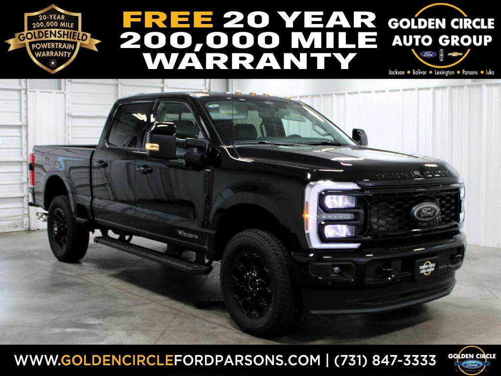 Agate Black Metallic 2026 Ford F-250 Super Duty Pickup Truck Four-Wheel Drive Automatic