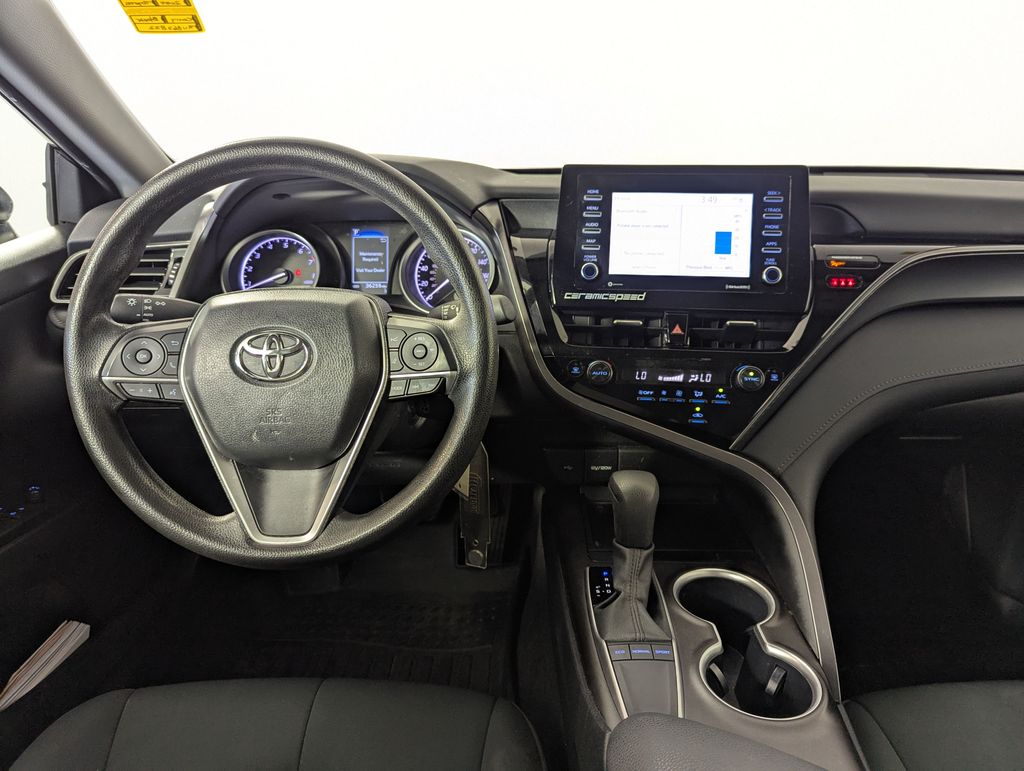 2024 Midnight Black Metallic Toyota Camry LE FWD Sedan