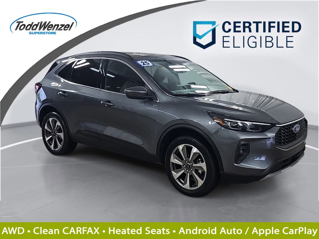 Carbonized Gray Metallic 2025 Ford Escape SUV / Crossover All-Wheel Drive 8-Speed Automatic
