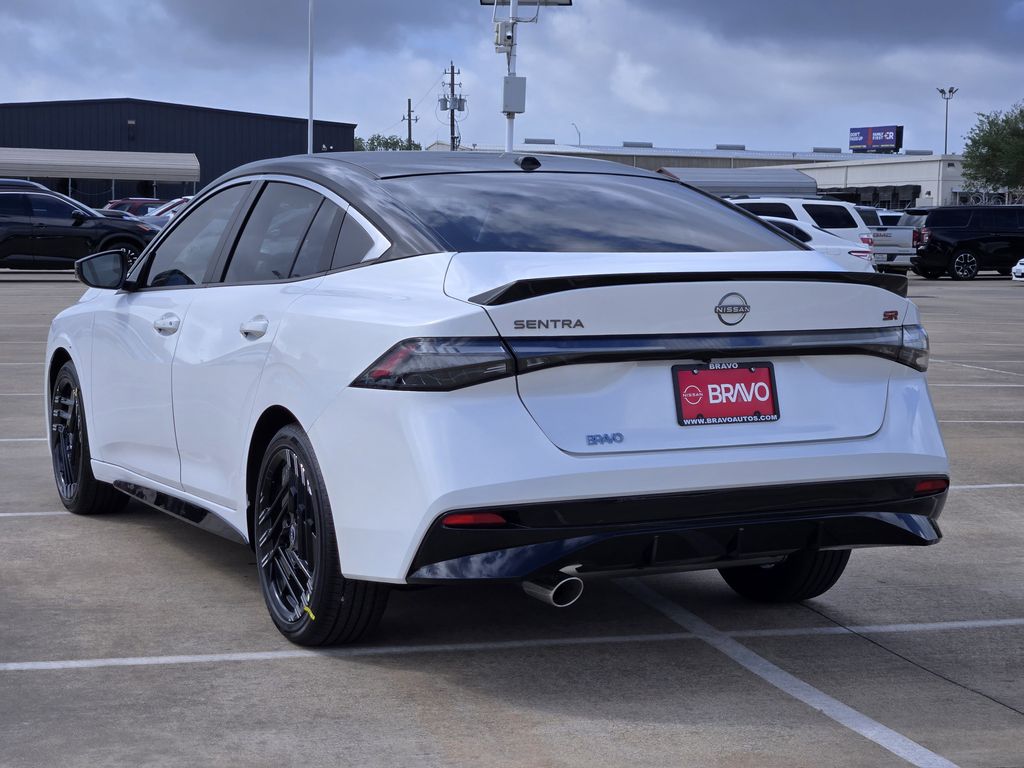 2026 Nissan Sentra SR White at Bravo Nissan