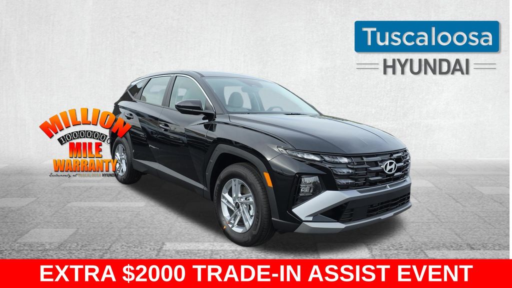 Phantom Black 2026 Hyundai Tucson SE FWD SUV / Crossover Front-Wheel Drive 8-Speed Automatic